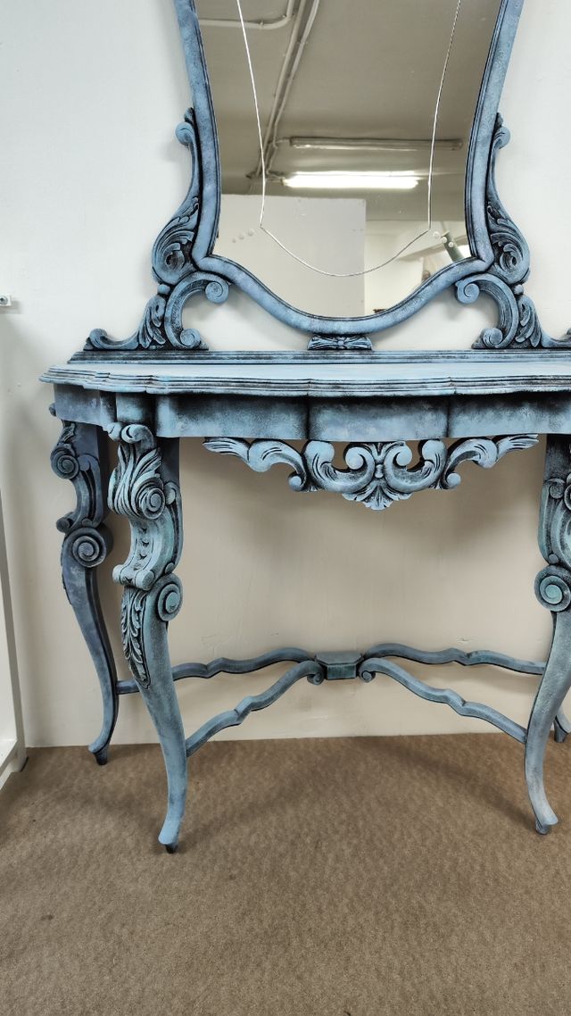 Recibidor aparador con espejo