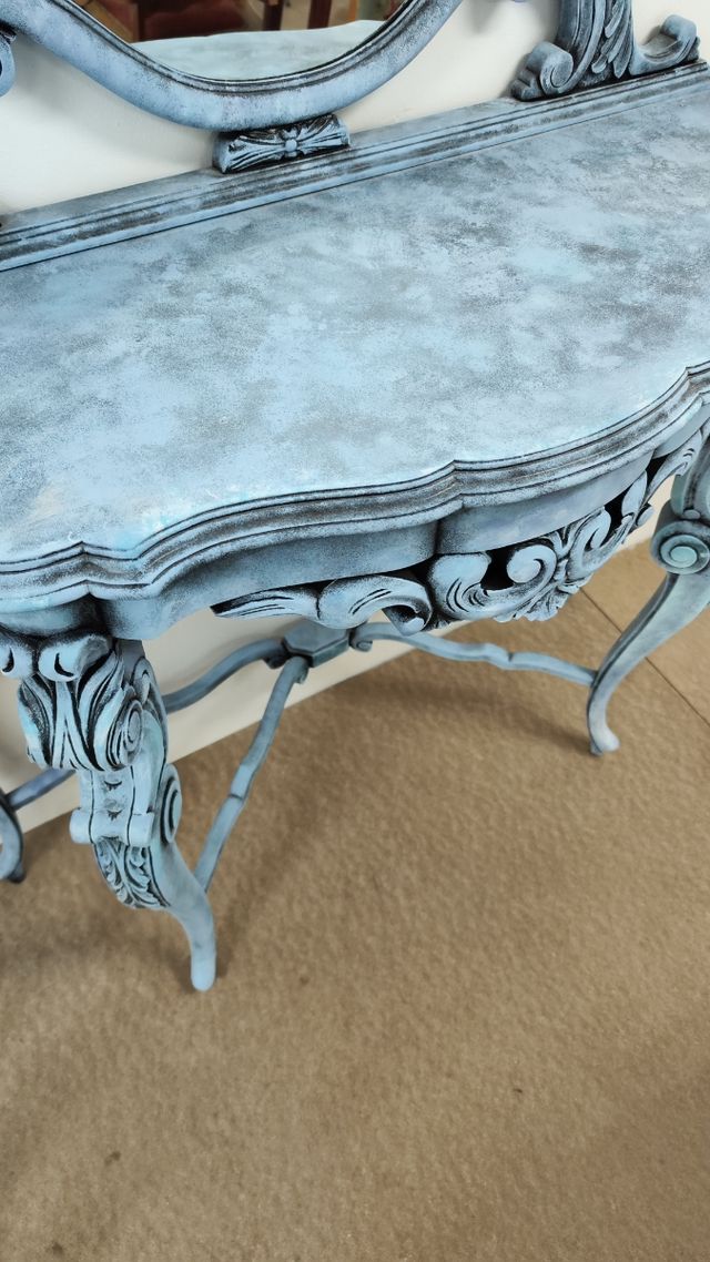 Recibidor aparador con espejo