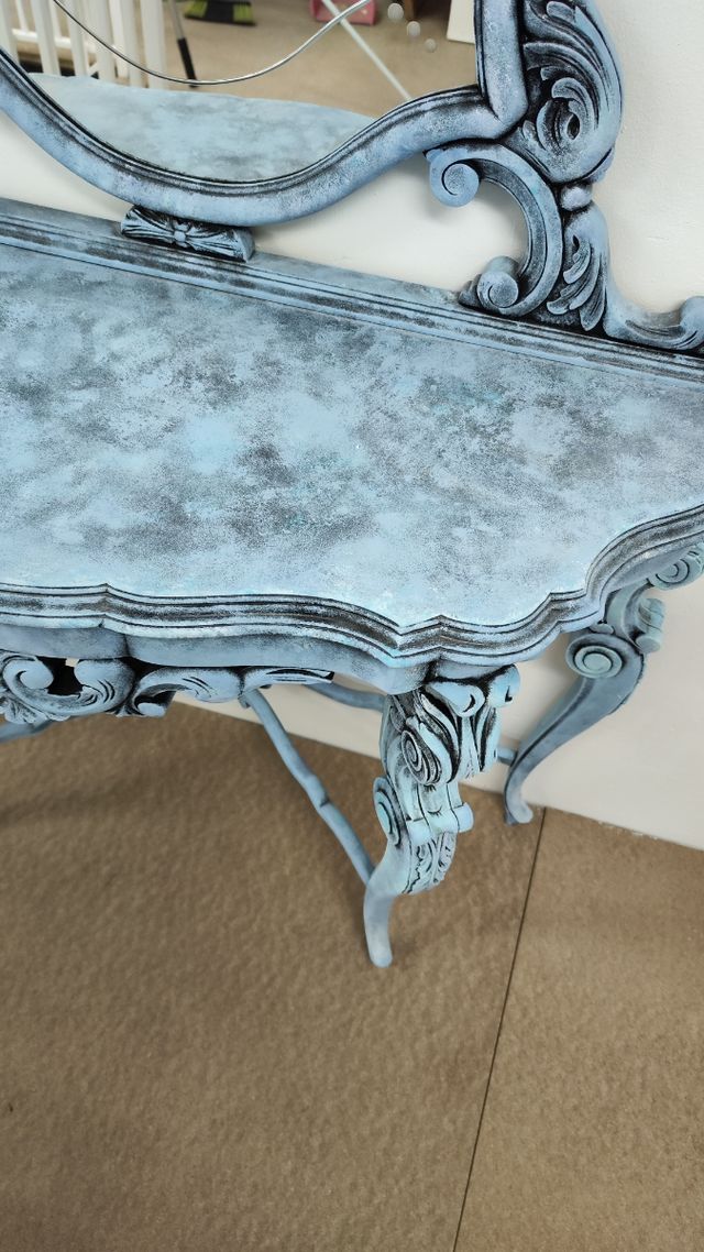 Recibidor aparador con espejo