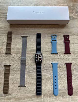 Apple watch serie 8 45mm acciaio 4g