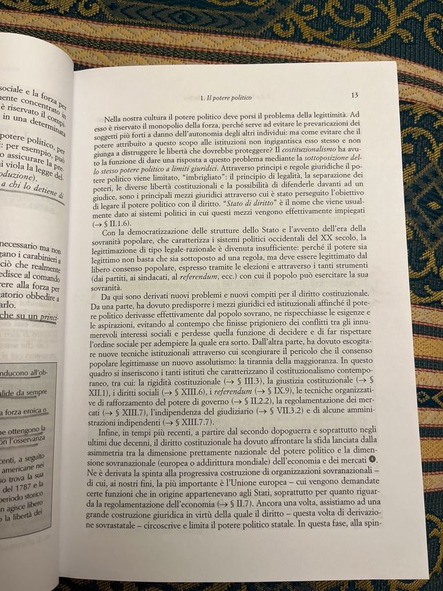Diritto Costituzionale