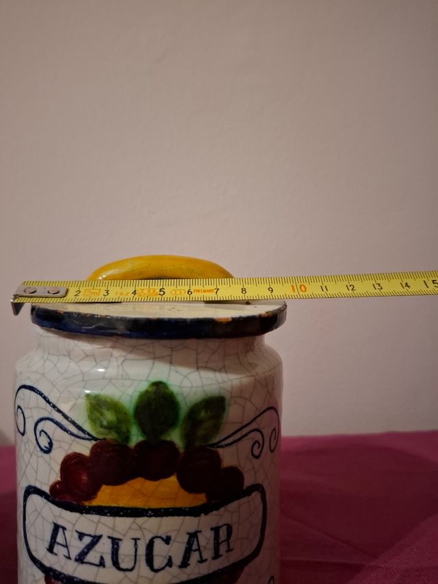 2 botes de cerámica antiguos