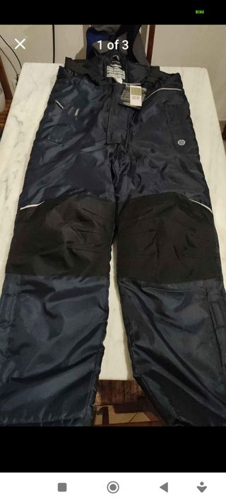 Pantaloni da sci uomo Panoply con bretelle