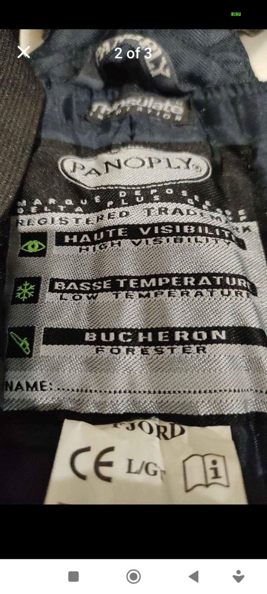 Pantaloni da sci uomo Panoply con bretelle