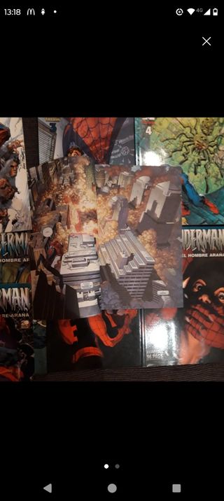 Lote 10 Comics Spiderman. Numero 1 Torres Gemelas