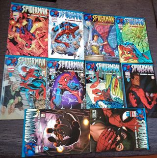 Lote 10 Comics Spiderman. Numero 1 Torres Gemelas