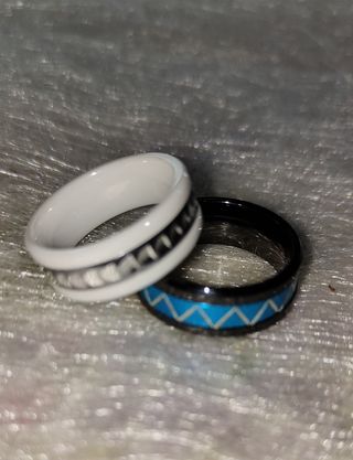 Set 2 Anillos Antiestrés