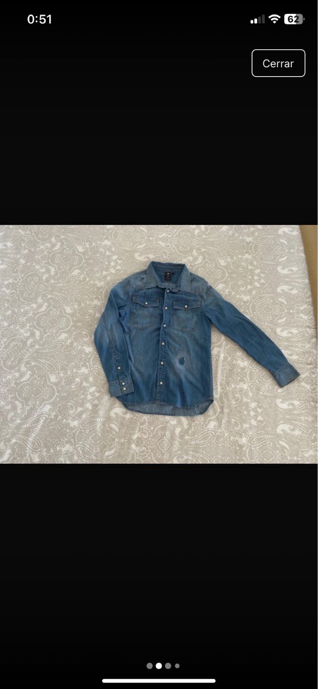 Camisa vaquera GStar raw