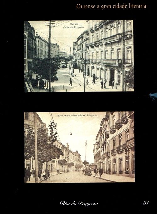 A MEMORIA DE ORENSE. ALBUM DE POSTALES. GALICIA