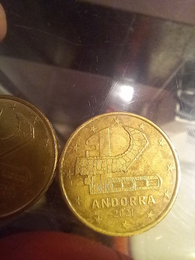 Monedas de Andorra de 50 cts