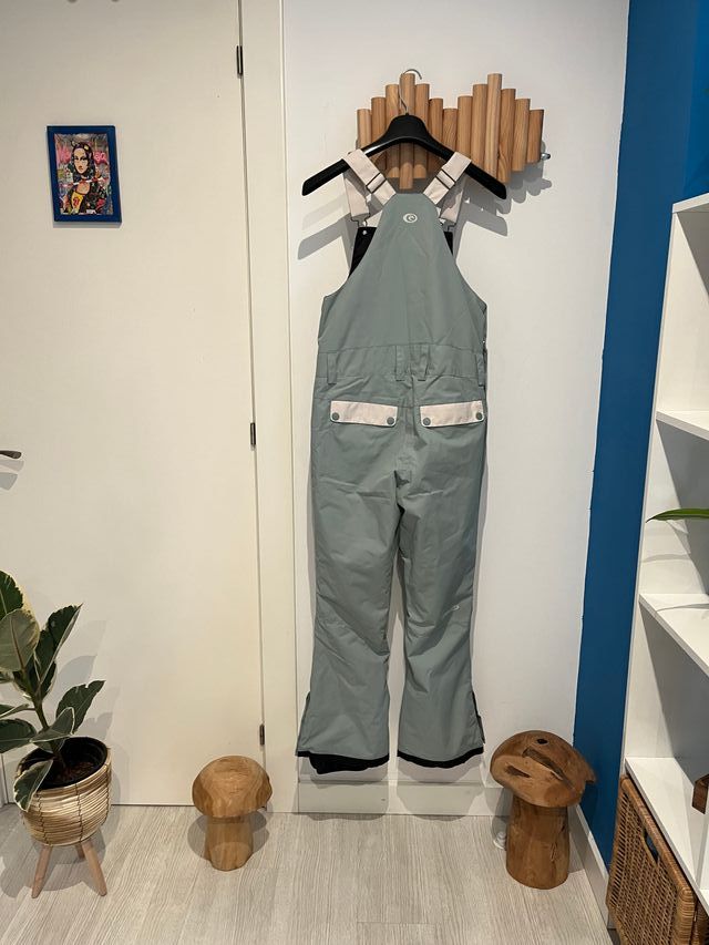 Peto de nieve Ripcurl, verde agua, con etiqueta