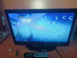 Televisión OKI LG de 22".Con lector DVD.USB,HDMI ,