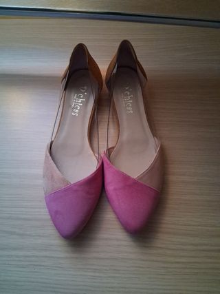 Zapatos de piel ante 15 como nuevos