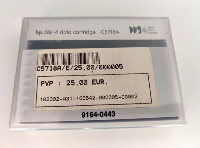 HP DDS-4 data cartridge C5718A 40GB