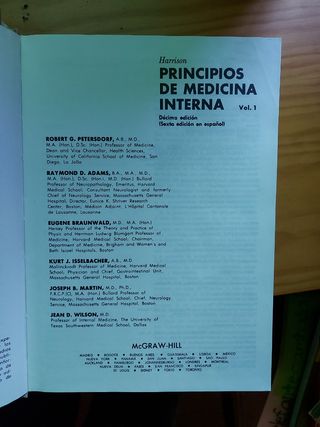 HARRISON. PRINCIPIOS DE MEDICINA INTERNA 21 ED