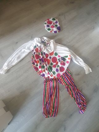 Disfraz payaso