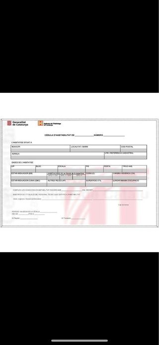 Cédula de habitabilidad