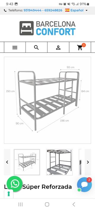 Andador geriátrico plegable