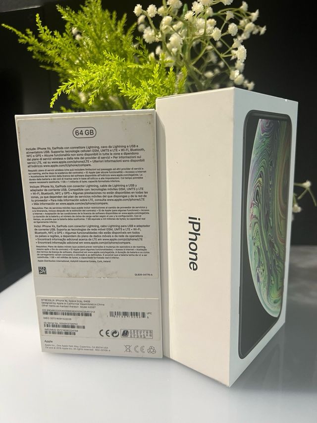 Caja iPhone XS 64gb