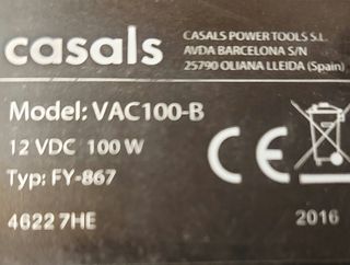 Repuestos aspirador casals