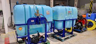 CUBAS SUSPENDIDAS PARA HERBICIDA