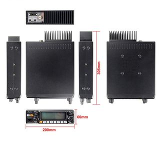 Jopix AT-5555N II Emisora móvil 10 MTS 28 mhz