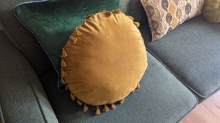 Cojín terciopelo redondo 40cm