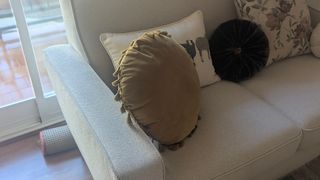 Cojín terciopelo redondo 40cm