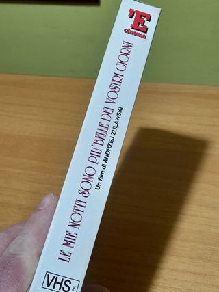 VHS FILM LE MIE NOTTI SONO PIÙ BELLE DEI VS GIORNI