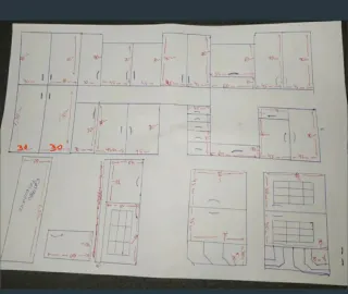 Puertas de muebles de cocina blancas