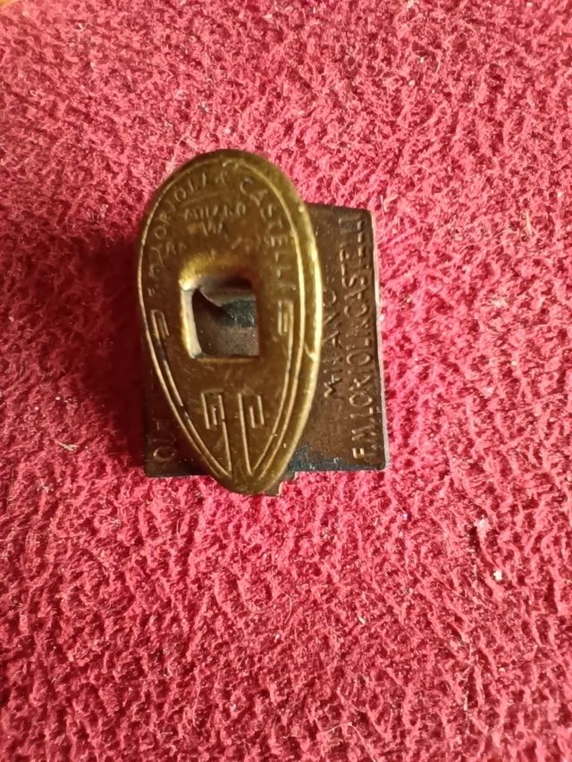 Pin da bavero ventennio fascista