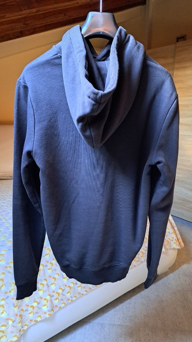 Felpa Maglia con Cappuccio Unisex Tg. S