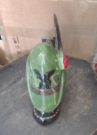 Bottiglia ceramica forma cappello alpino