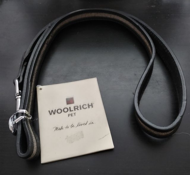 collare e guinzaglio per cane WOOLRlCH - 2 modelli