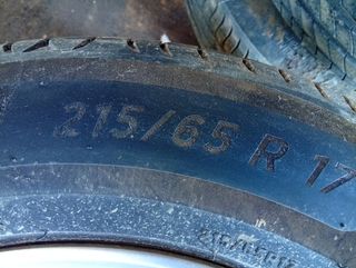 Llantas y neumaticos215.65.17 para opel