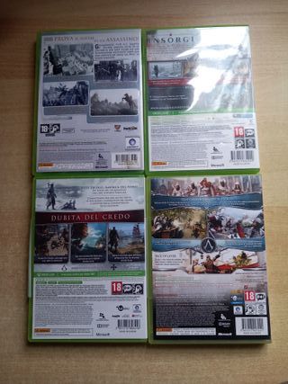 4 giochi serie assassins creed