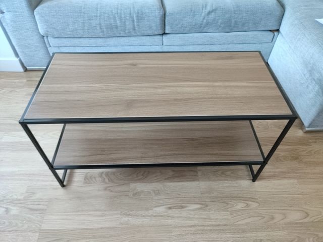 Mesa de centro negra