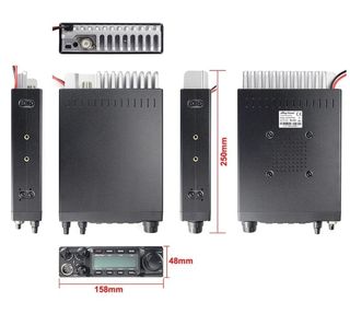 Jopix AT-6666PRO Emisora móvil 10m radioaficionad