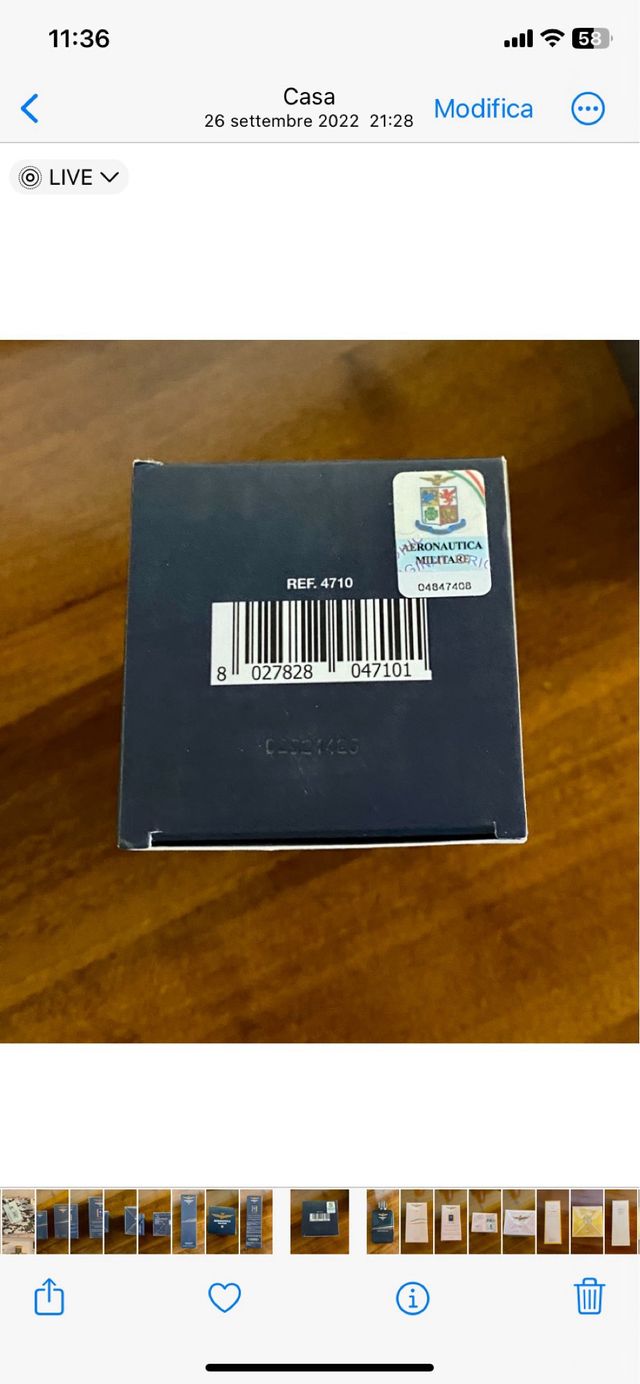 Set Profumo Aeronautica Militare Frecce Tricolori