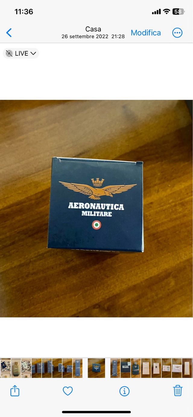 Profumo Aeronautica Militare / Frecce Tricolori