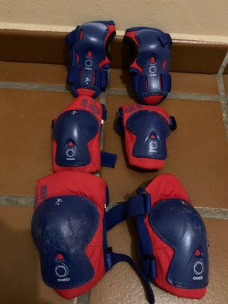 Set de 3 protecciones Oxelo