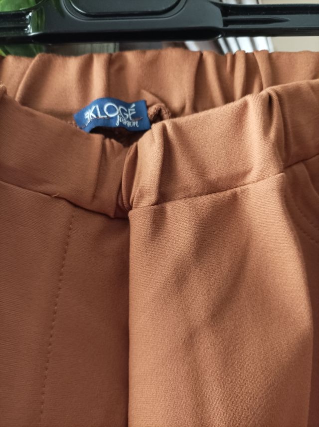 Pantalone elegante marrone donna