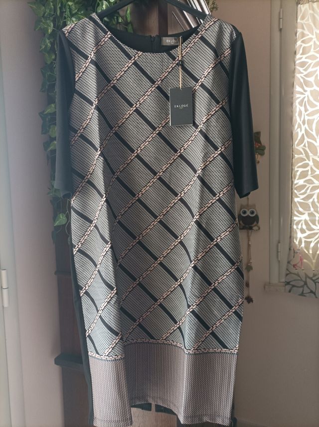 Vestito donna manica tre quarti