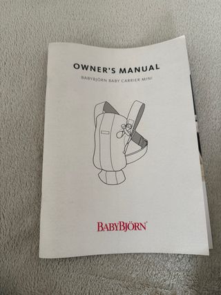 Mochila porta bebé BabyBjörn