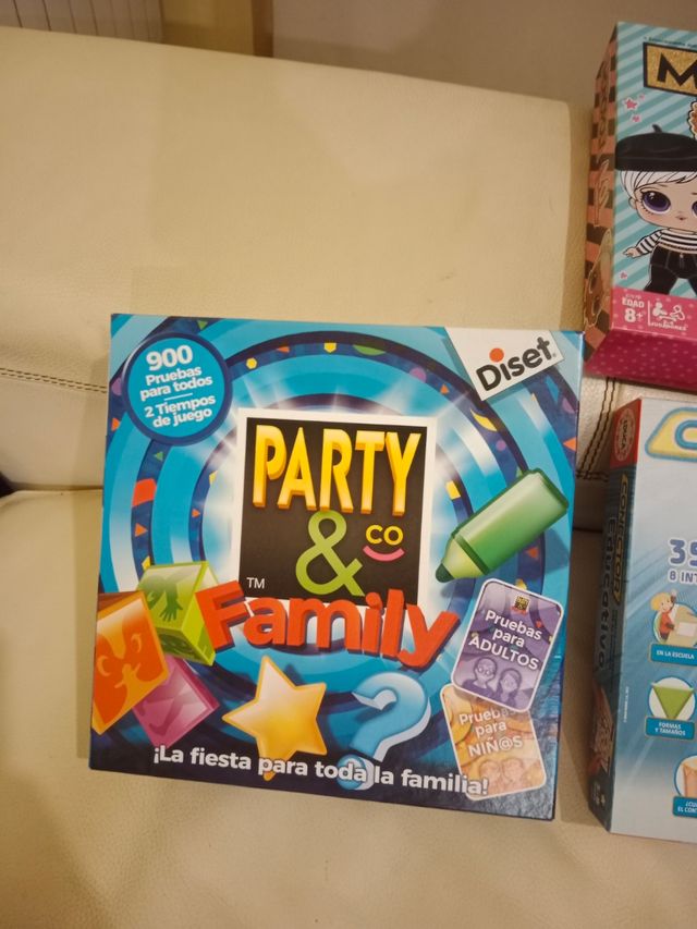 Lote de juegos de mesa