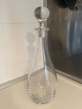 Bottiglia in cristallo
