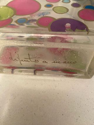 Bottiglia dipinta a mano