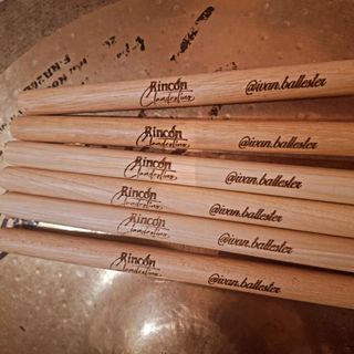 Baquetas personalizadas