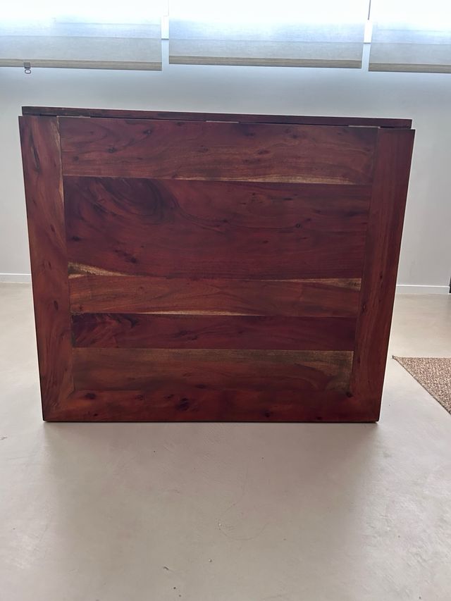 Mesa comedor plegable madera