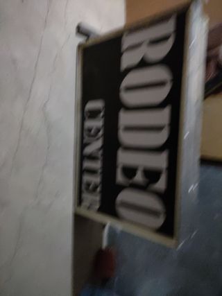 Rótulo de segunda mano en buen estado